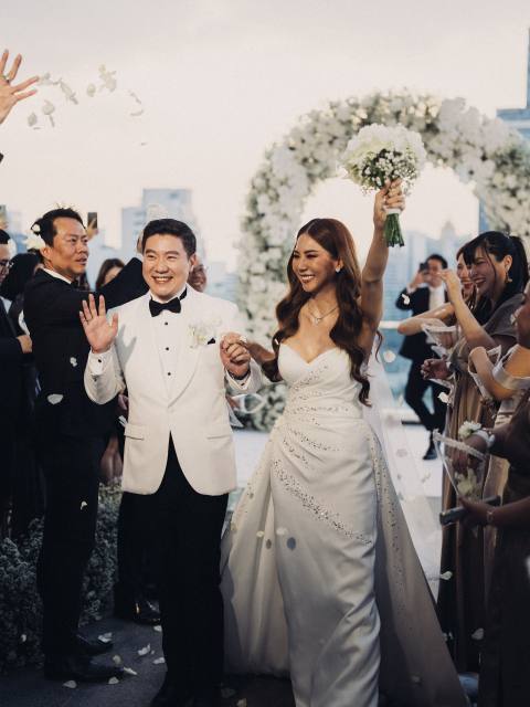 งานแต่งงานรูฟท็อป ใจกลางกรุงเทพฯ