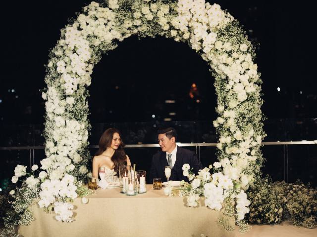 งานแต่งงานรูฟท็อป ใจกลางกรุงเทพฯ