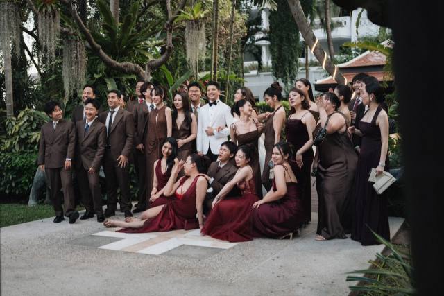 งานแต่งงานริมแม่น้ำเจ้าพระยา